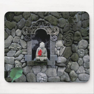 Mousepad Ásia, Indonésia, Bali. Um santuário de Buda
