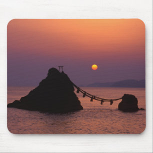 Mousepad Ásia, Japão, Mie, Futamigaura ao Amanhecer