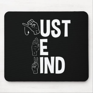 Mousepad ASL Alphabet American Sing Language Professora ASL