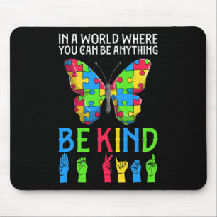Mousepad ASL Be Kind s1 ASL American Sign Language