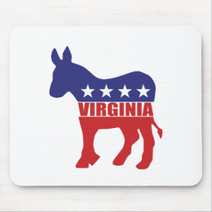 Mousepad Asno de Virgínia Democrata