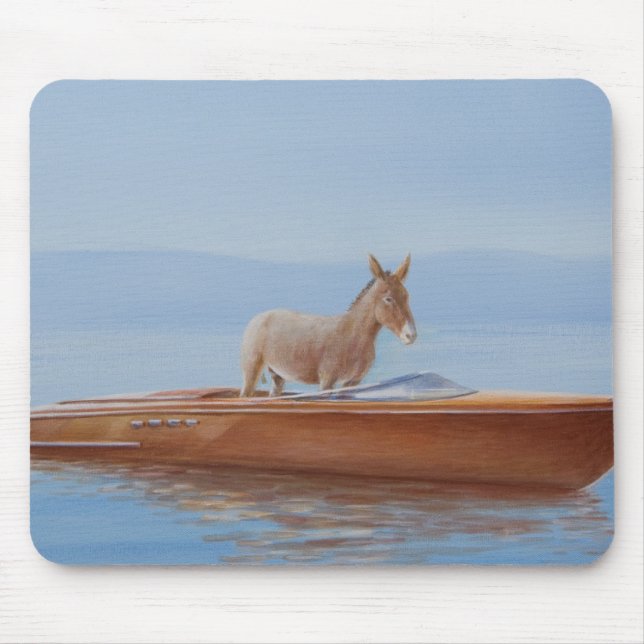 Mousepad Asno em um Riva 2010 (Frente)