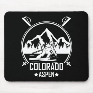 Mousepad Aspen Colorado ski