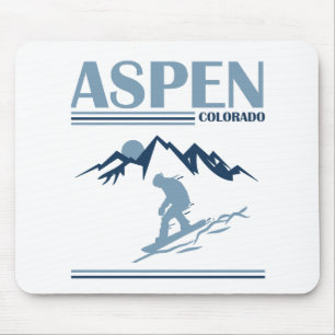 Mousepad Aspen Colorado ski