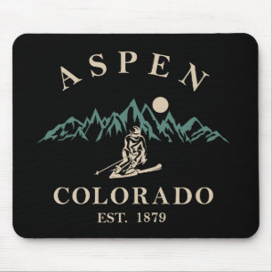 Mousepad Aspen Colorado ski