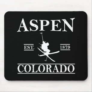 Mousepad Aspen Colorado ski