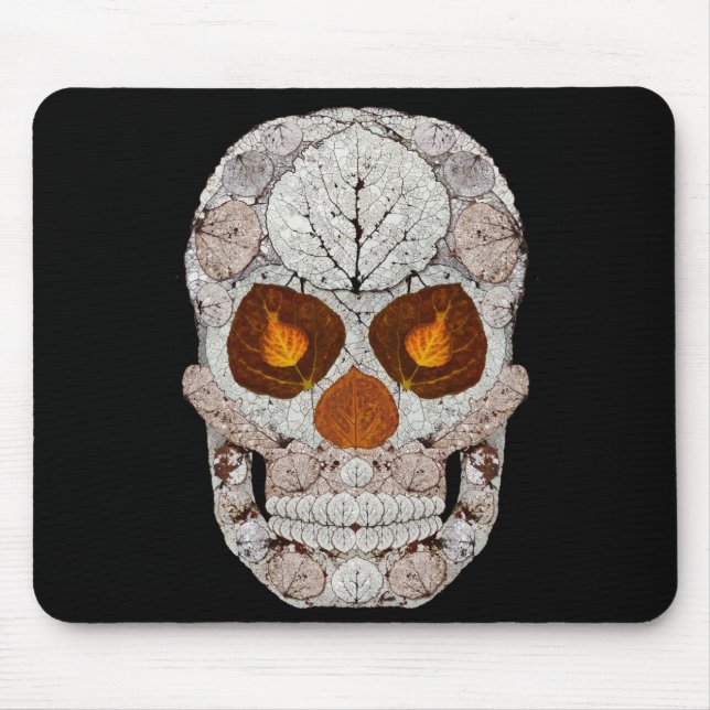 Mousepad Aspen Leaf Skull 11 (Frente)