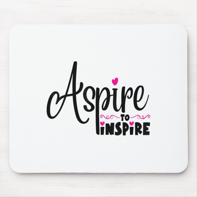 Mousepad Asre To Insre Sitive Motivational Gift Tee  (Frente)