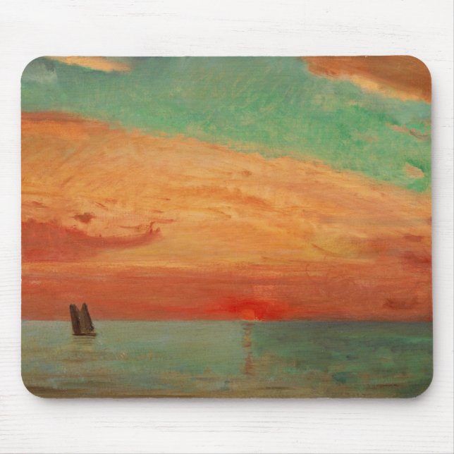 Mousepad Assalto do Sol sobre o Mar Oriental (Arte Asiática (Frente)