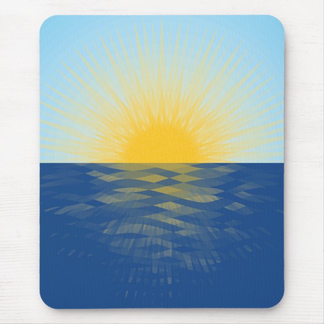 Mousepad Assalto do Sol sobre os Novos Começos do Oceano (Frente)