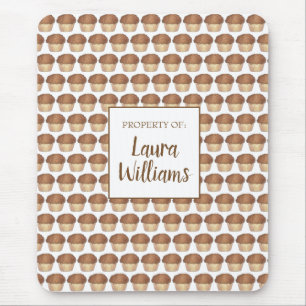 Mousepad Assar de Muffin Fresco de Streusel Crumb Fresco