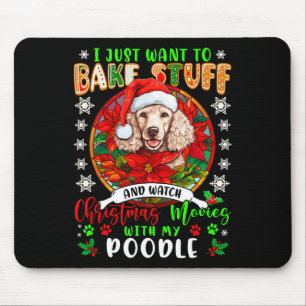 Mousepad Assar E Assista Filmes Xmas Com Meu Poodle Lo