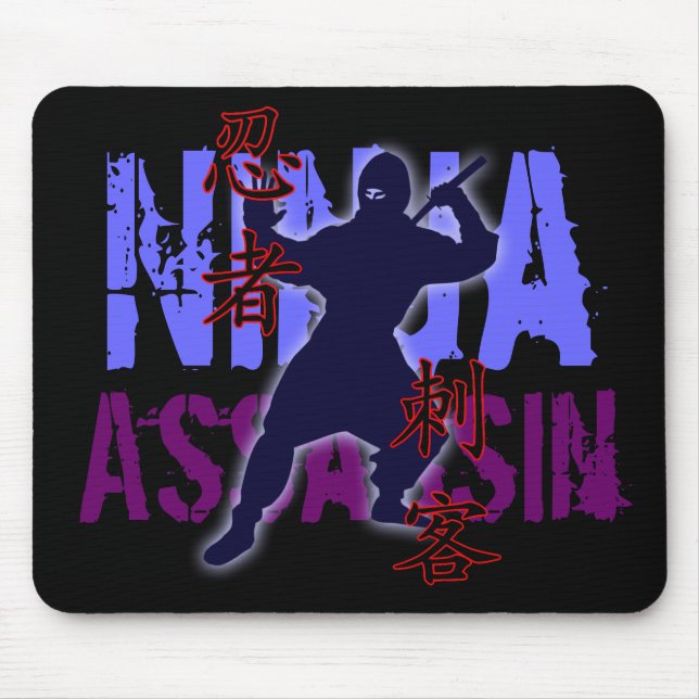 Mousepad Assassino de Ninja (Frente)