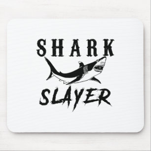 Mousepad Assassino de Tubarão Pesca de Tubarão e Pescadores