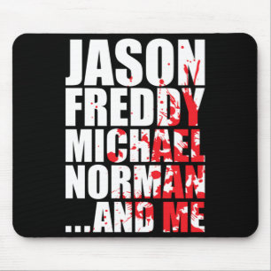 Mousepad Assassino Serial Famoso do Halloween Sangrento