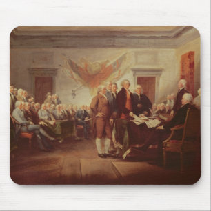 Mousepad Assinando a declaração de independência, 4o