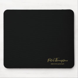 Mousepad Assinatura Elegante de Script de Negócio