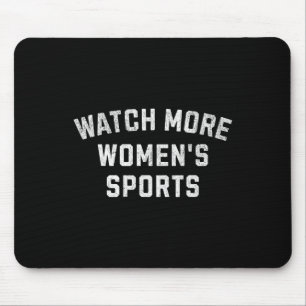 Mousepad Assista Mais Esportes Femininos - Beisebol, Futebo