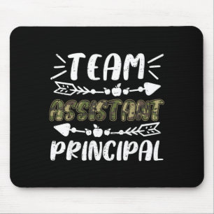 Mousepad Assistente da Equipe Diretor Camo Professor Aluno