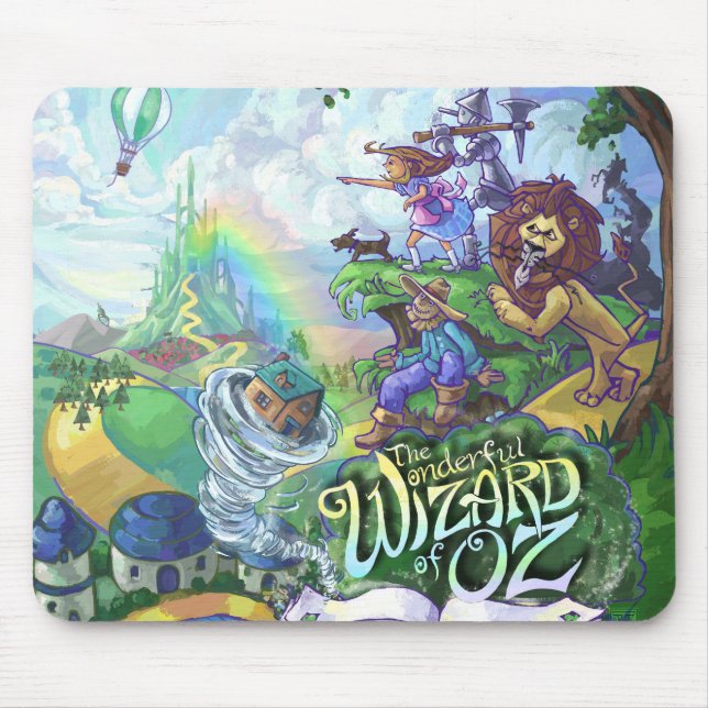 Mousepad Assistente de Oz (Frente)