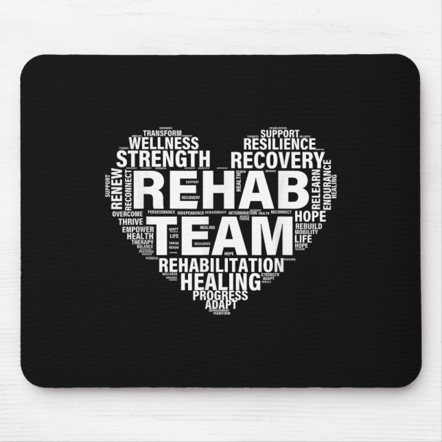 Mousepad Assistente de Reabilitação da Terapia Física da Eq (Frente)