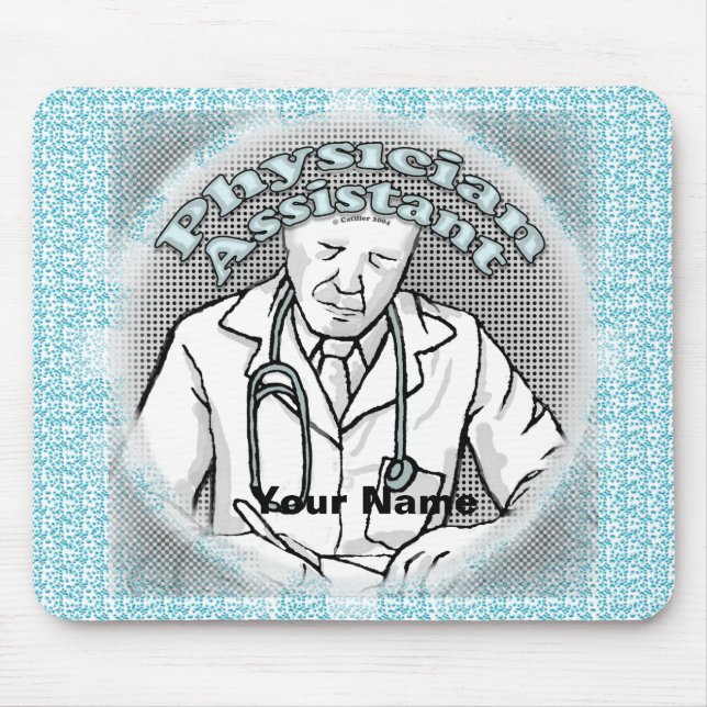 Mousepad Assistente médico masculino (Frente)