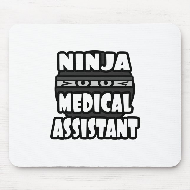 Mousepad Assistente médico Ninja (Frente)
