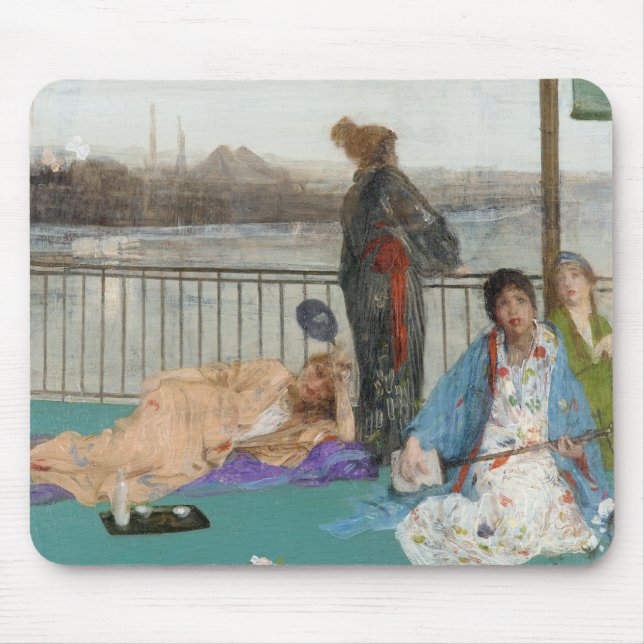 Mousepad Assobiador - Variações em Cor da Carne e Verde (Frente)