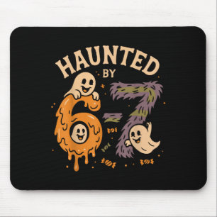 Mousepad Assombrado Por 67 Seis Sete Meme Gen Alpha Diverti