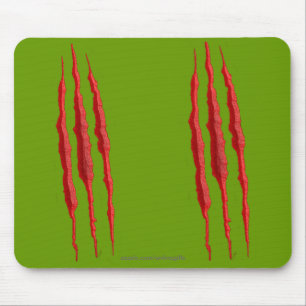 Mousepad Assustado Arrancado, Mau, Marca Horror do Hallowee