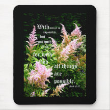 Astilbe com Mark 10:27