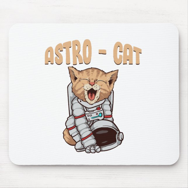 Mousepad Astro Cat (Frente)