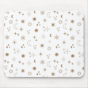 Mousepad Astrology Star Pattern