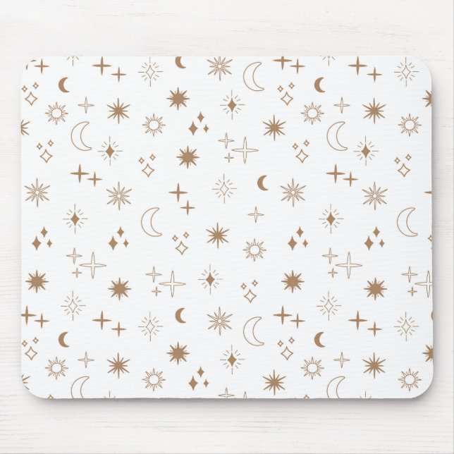 Mousepad Astrology Star Pattern (Frente)