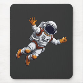 Mousepad Astronaut in space