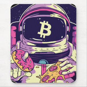 Mousepad Astronauta Cripto BITCOIN