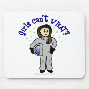 Mousepad Astronauta das mulheres leves