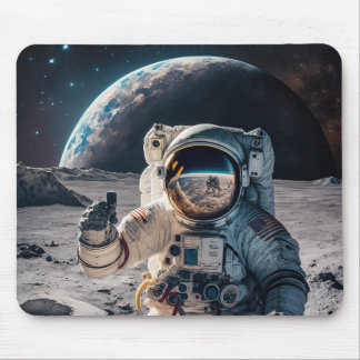 Mousepad Astronauta de pouso da lua