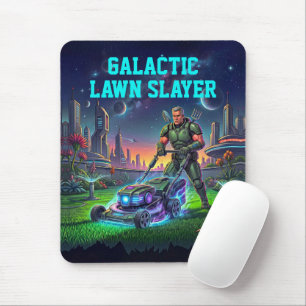 Mousepad Astronauta de Quadrinhos Matador de Gramado Galáct
