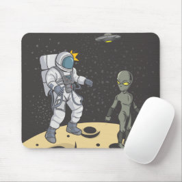 Mousepad Astronauta e alienígena