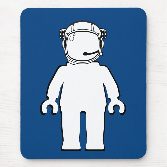 Mousepad Astronauta Minifig do estilo de Banksy (Frente)