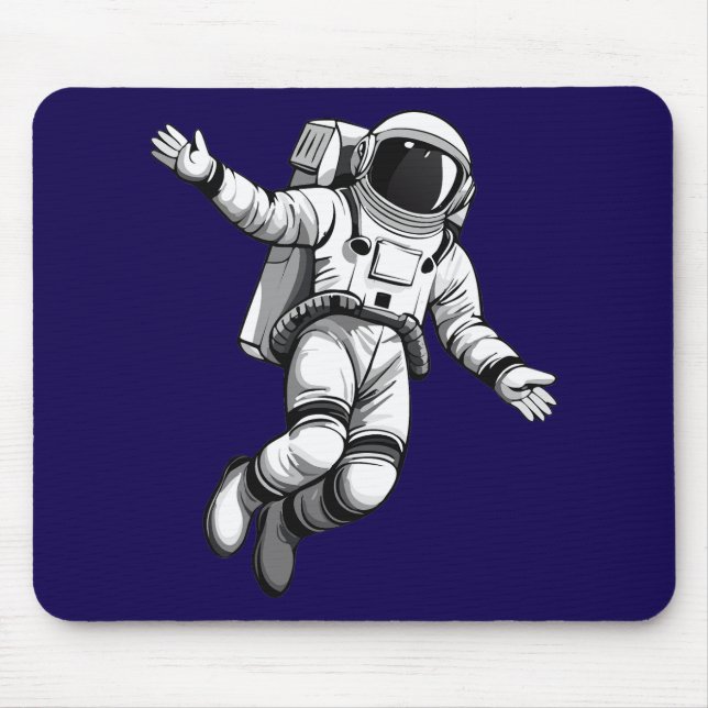 Mousepad Astronauta no espaço (Frente)
