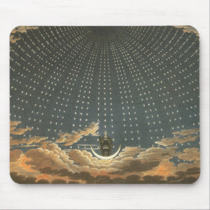 Mousepad Astronomia Celestial Vintage, Rainha da Noite