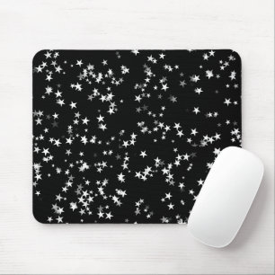 Mousepad Astronomia da Elegância Negra de Estrela Negra Lux