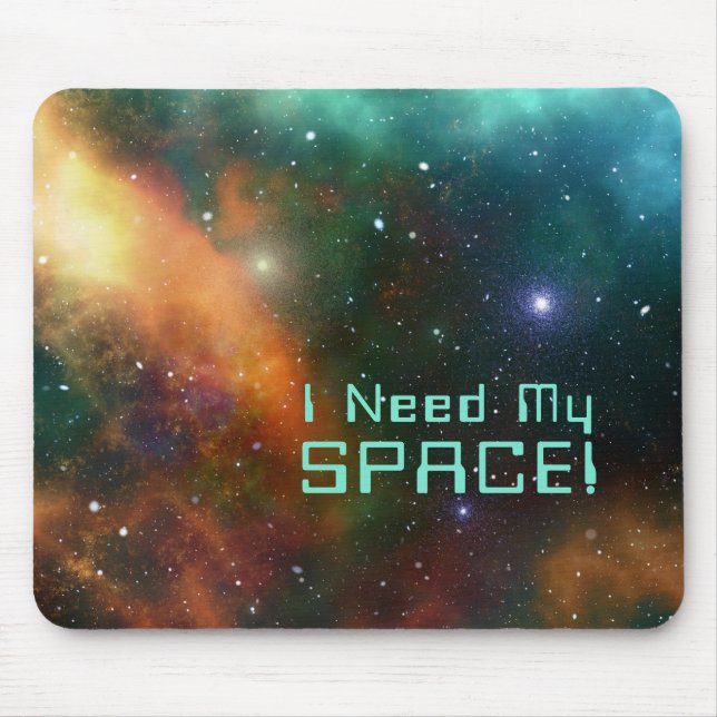 Mousepad Astronomia Espacial Nebula Cósmica Stars Galaxy Ci (Frente)