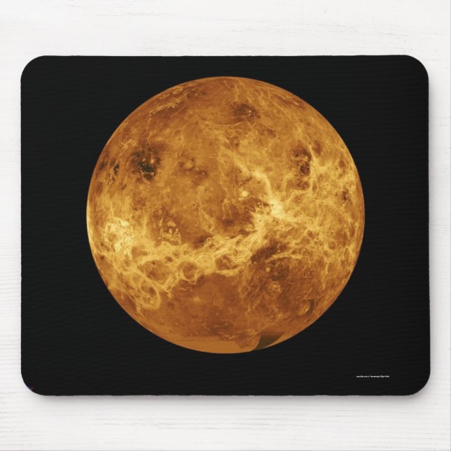 Mousepad Astronomia Imagem Planetária de Vênus (Frente)