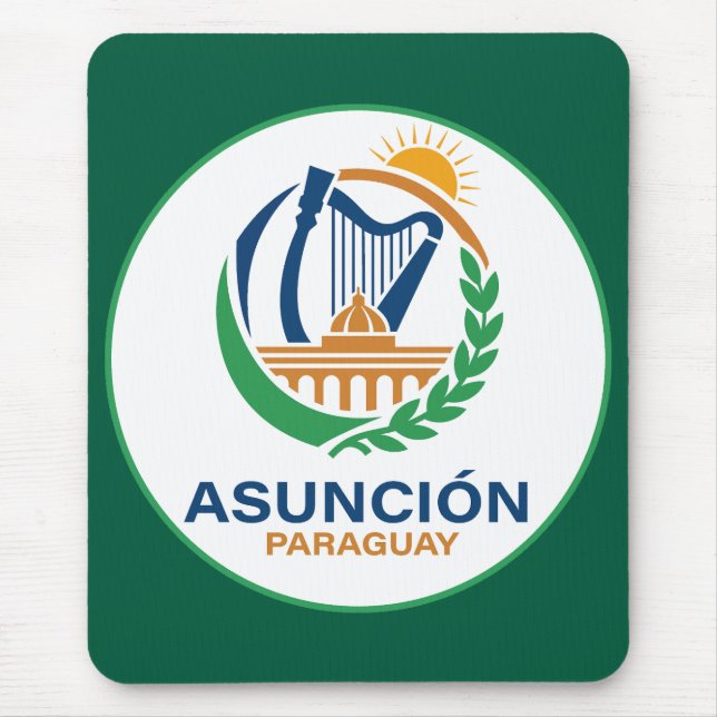 Mousepad Asuncion Paraguay South America (Frente)