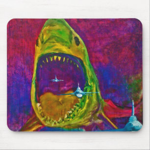 Mousepad ataque do tubarão