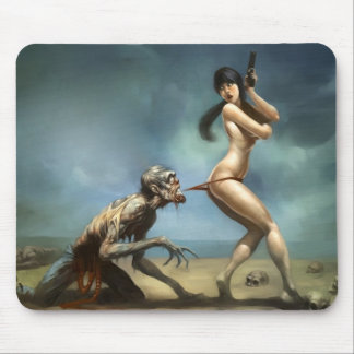 Mousepad ataque do zombi com o tapete do rato quente da