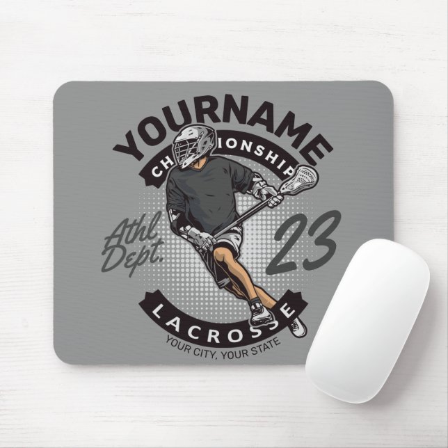 Mousepad Ataque Personalizado à Equipe Esportiva do Jogador (Com mouse)